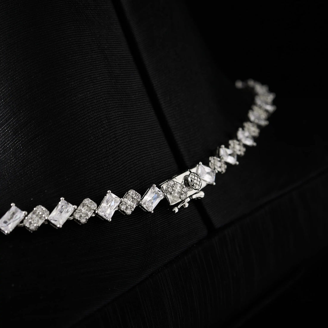 Luxury Indian Bridal Emerald Cubic Zirconia Necklace and Earrings Set