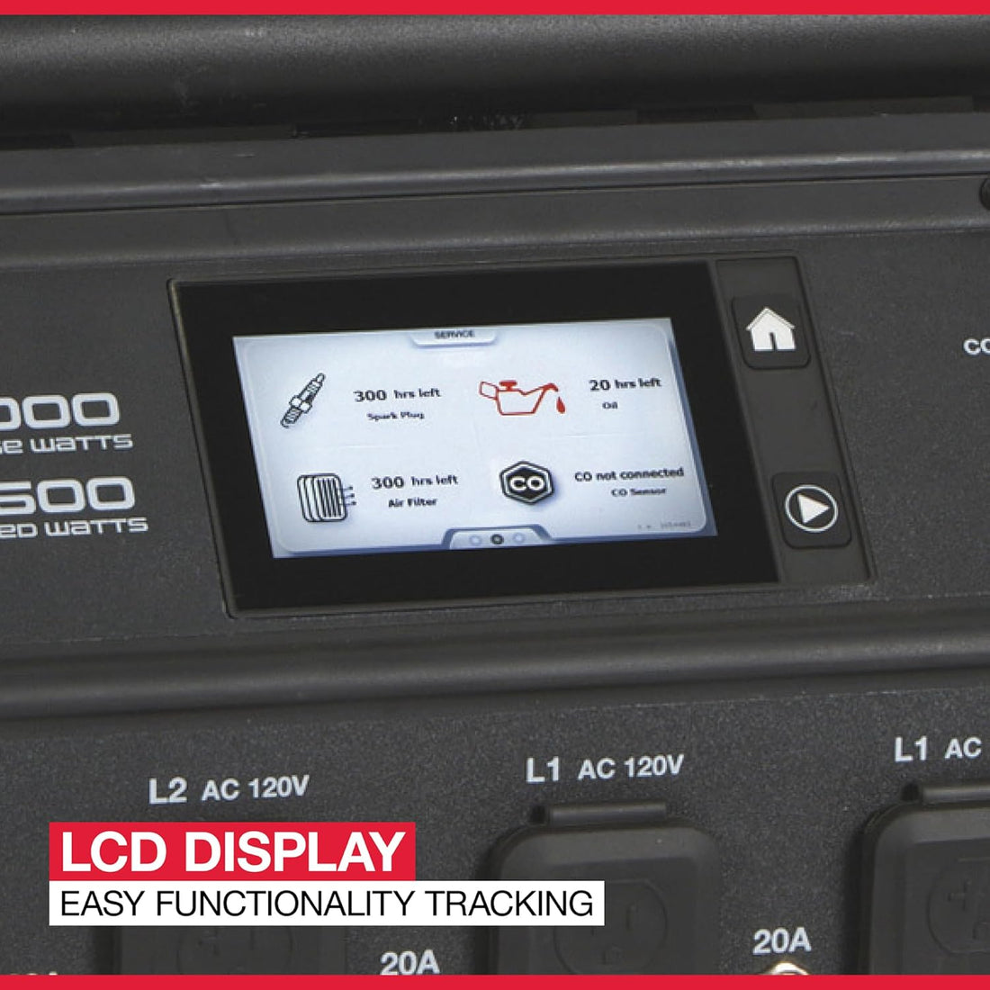 Commercial-Grade EFI Portable Generator with Electric Start