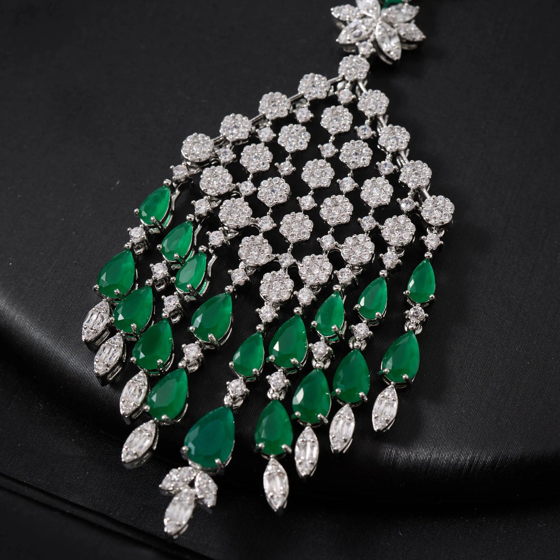 Luxury Cubic Zirconia Bridal Jewelry Set for Women – Wedding Necklace and Engagement Accessories