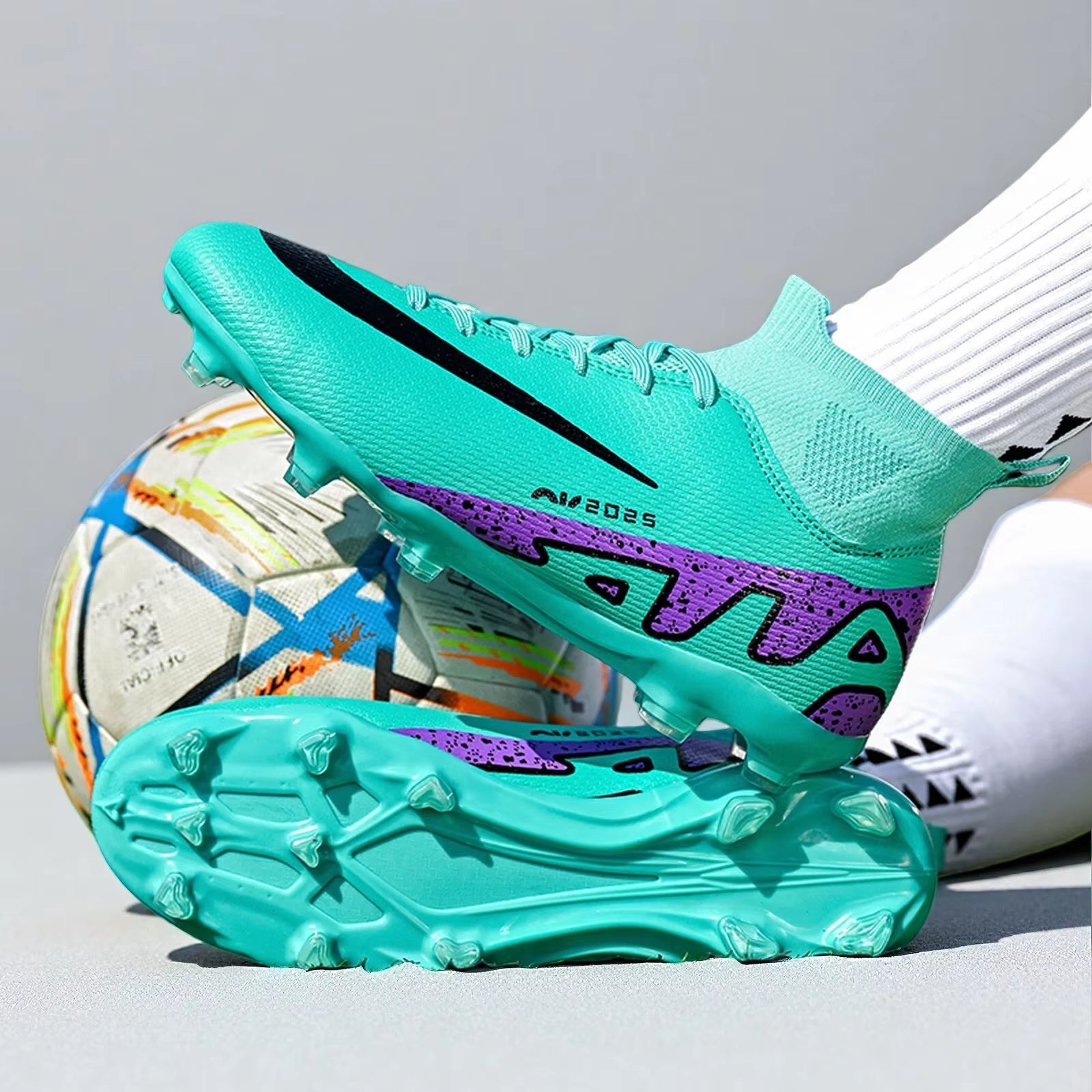 Mens Football Shoes Turf Fast Soccer Cleats