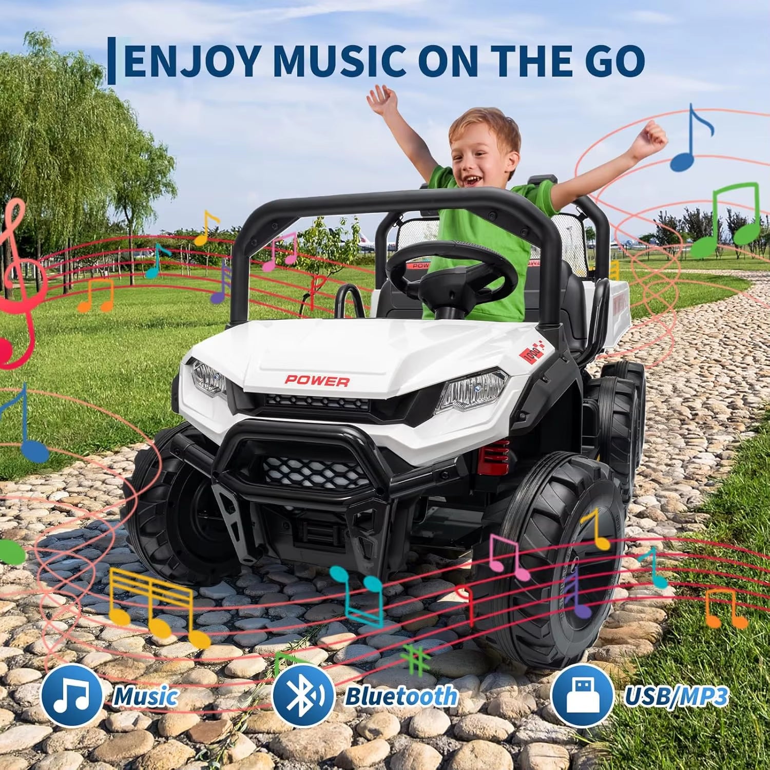 New 24V 4WD Electric Kids Car with Parent Remote Control