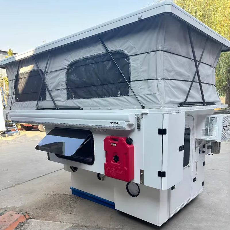 Modern Slide-In Pick-Up Campers Caravan House with Lavatory Travel Trailers