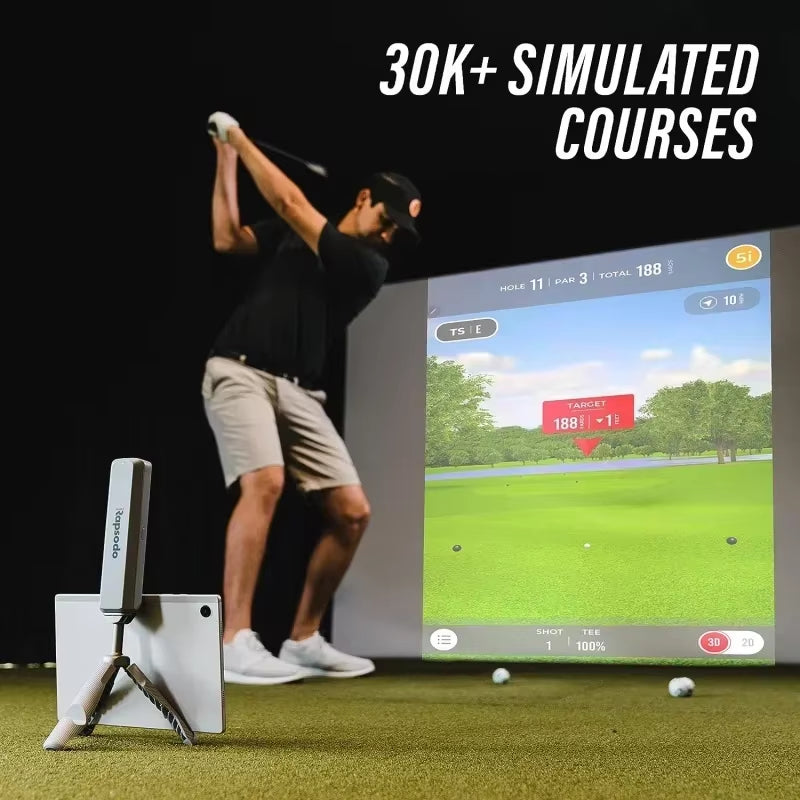 Premium A Mobile Golf Launch Monitor Simulator