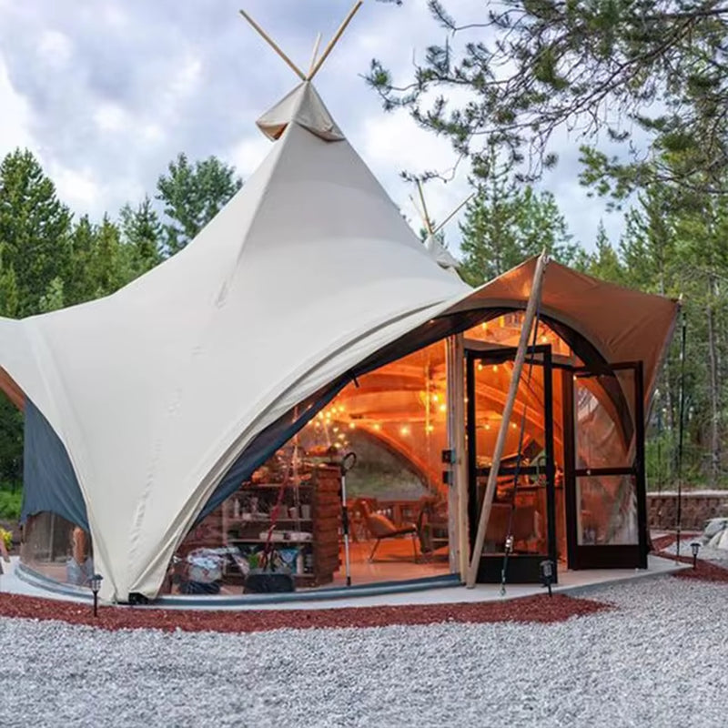 Luxury Outdoor Waterproof Tent Glamping Party Tianqiong Tent Coody Sky Tent Hotel Tent Camping Tent