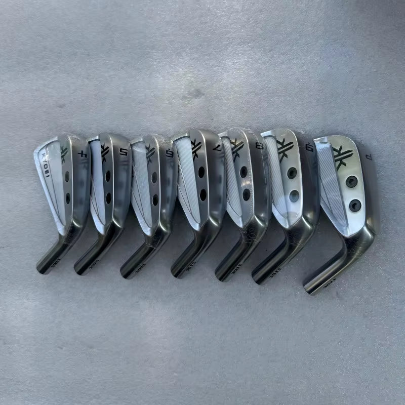 New Forged Carbon Steel CNC Golf Iron Heads 7Pc Set
