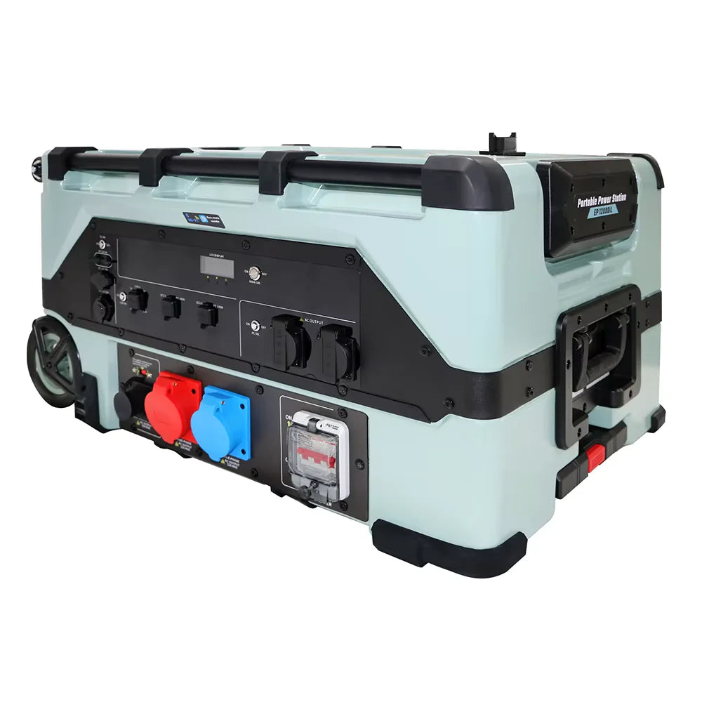 Modern Ultra High Power 12000W Home Outdoor Backup Solar Energy Portable Power Station