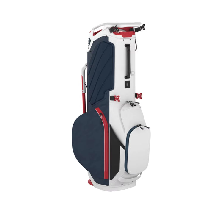 New Poly Leather Made Custom Waterproof 5-Way Golf Stand Bag