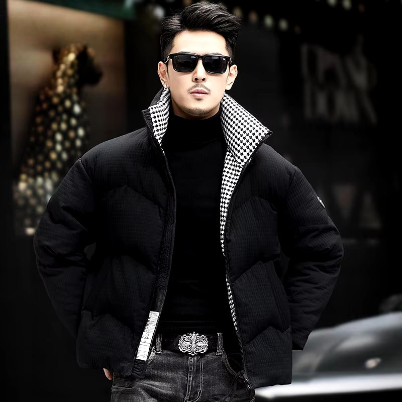 Top Grade 90% White Duck down Coat Men'S 2023 Winter Fashion Patchwork Thermal Outdoor Jacket Male Thick Warm Duck down Clothes