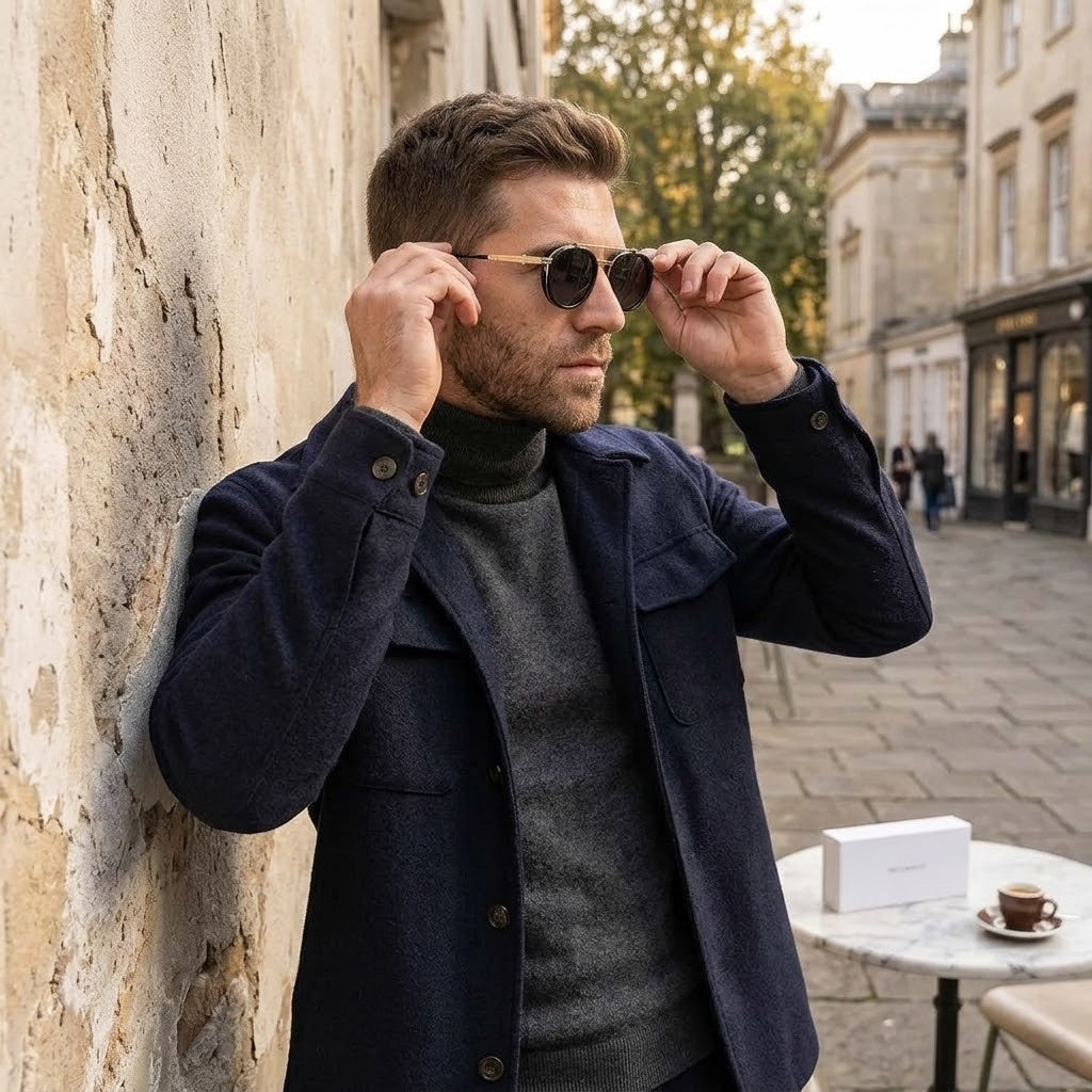 Premium Infinity Unisex Sunglasses – Minimalist Modern UV400 Protection Eyewear
