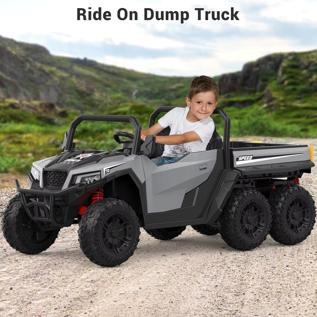 Modern Kids Electric Ride on Dump Truck with Remote Control 