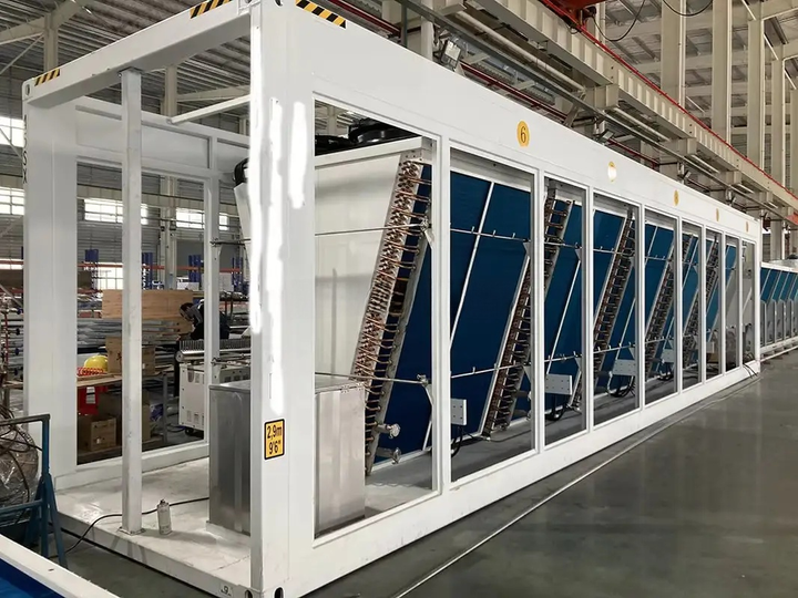 New 1000Kw V Type Air to Water Dry Cooler with Finned Tube Exchangers Cooling Equipment