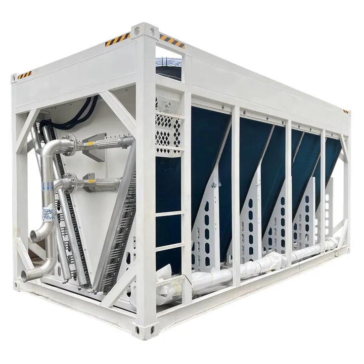 New 1000Kw V Type Air to Water Dry Cooler with Finned Tube Exchangers Cooling Equipment