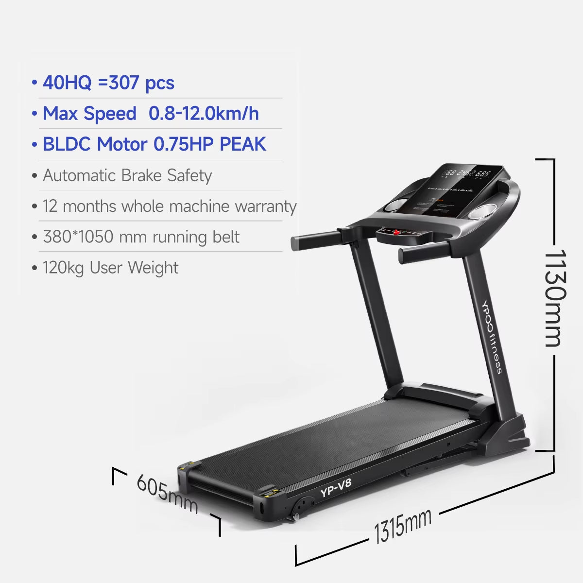 New Smart Exercise Running Slimming Home Treadmill