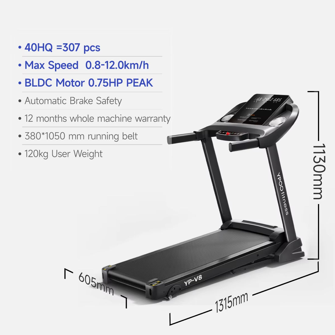 New Smart Exercise Running Slimming Home Treadmill