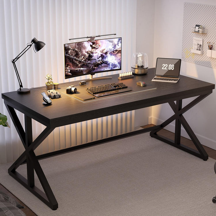 Modern Black Computer ,Home - Office, Gaming Executive Table