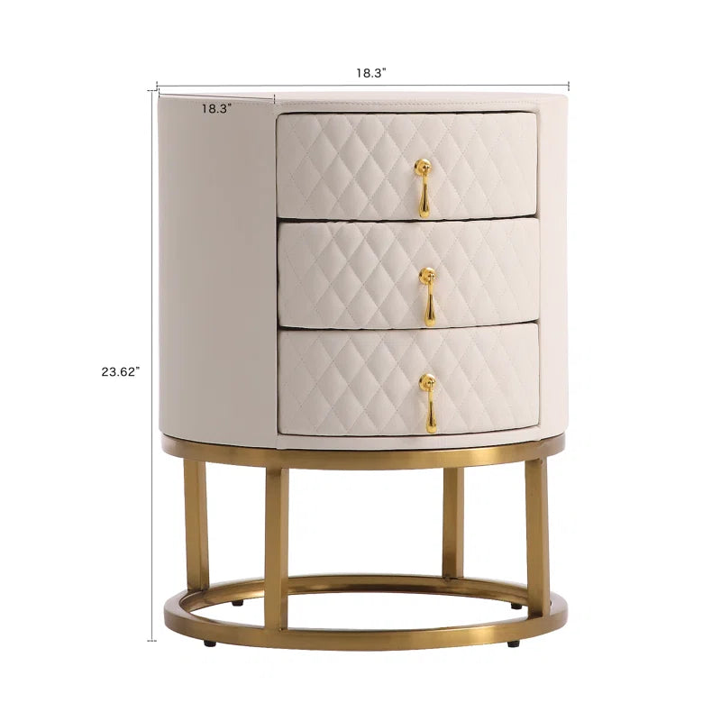 Modern Home Eveanna Luxury Nightstand