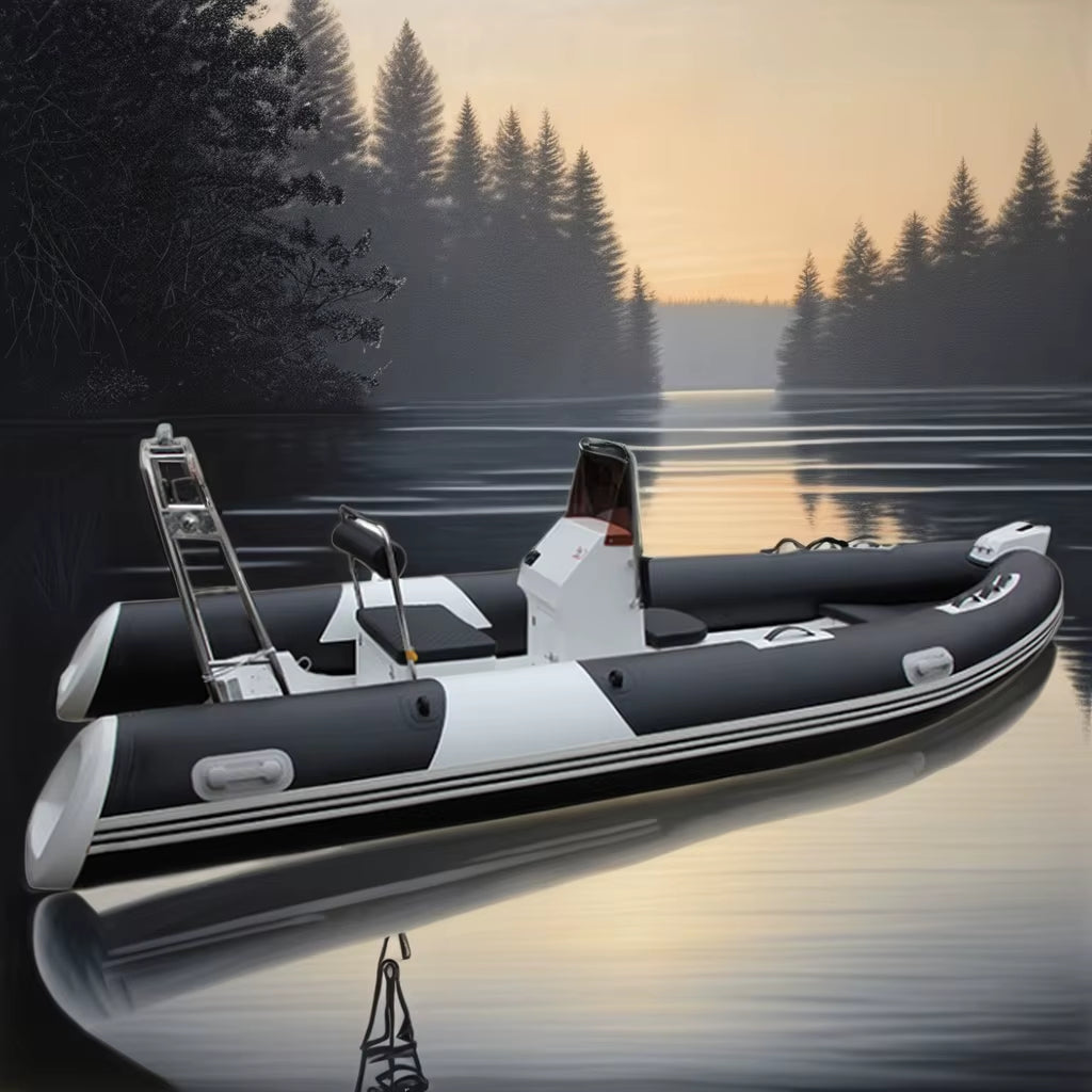 New Model Fishing 480 Fiberglass and Water Sports Inflatable Boat