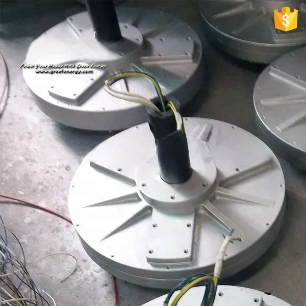 New High Reliability No Iron Core Axial Flux Generator for Hybrid Wind Solar Systems