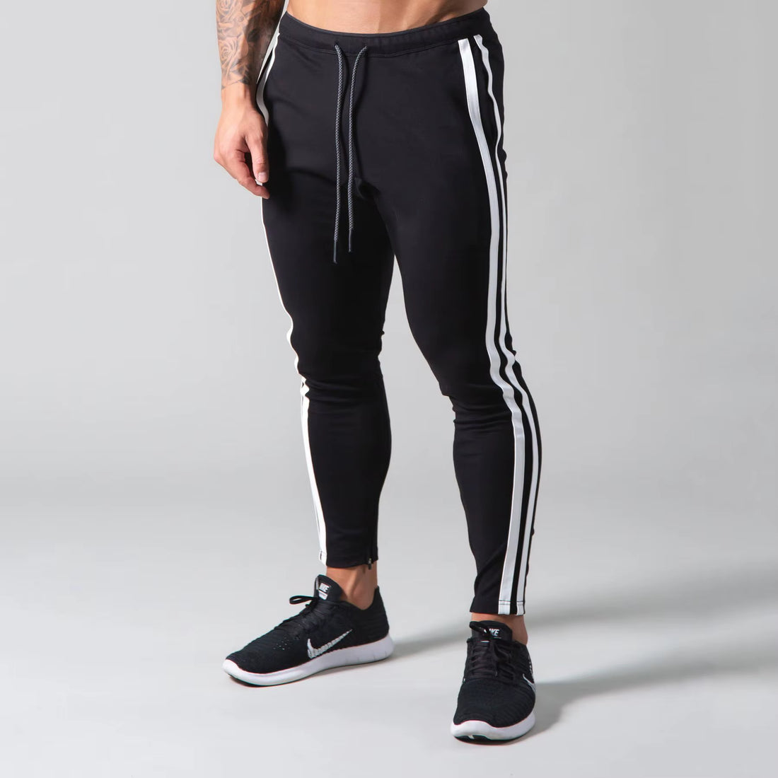 Men Running Fitness Sweatpants Quick Dry Casual Training Sport Pants Elastic Jogging Trousers Gym Workout Pants Male Gym Clothes