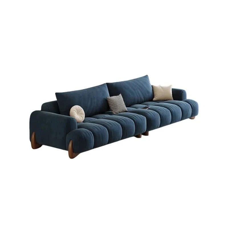 New Living Room Family Sectional Sofa Set with Velvet Fabric