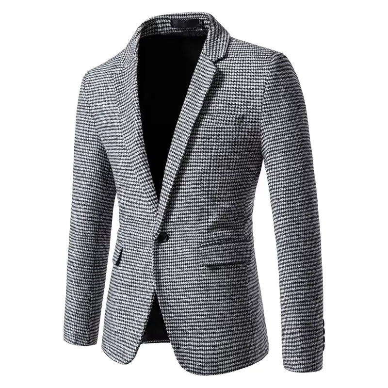 Modern Mens Casual Business Blazer Jacket 