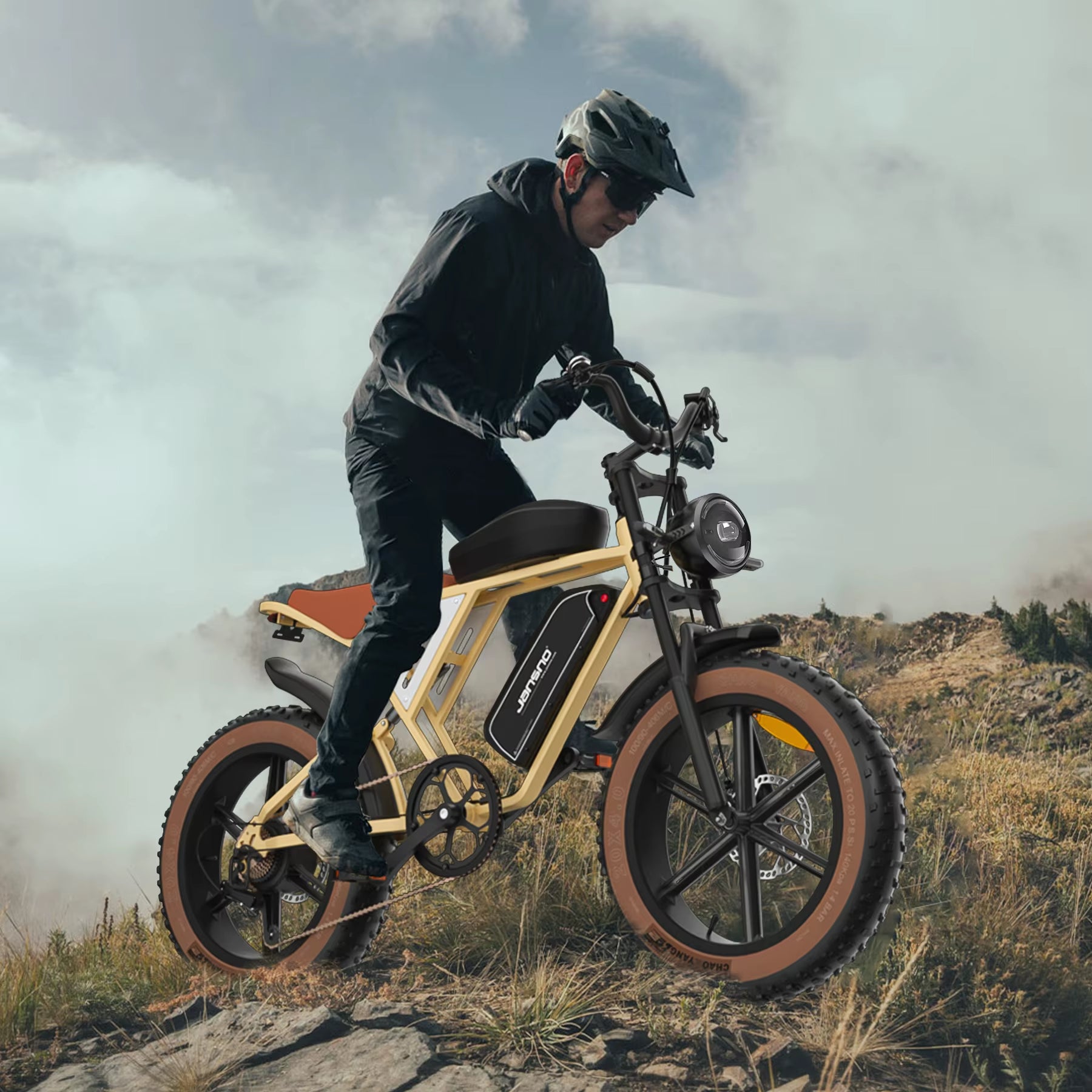 Premium Adult Electric Bike 750W City Dual Battery Mountain Ride