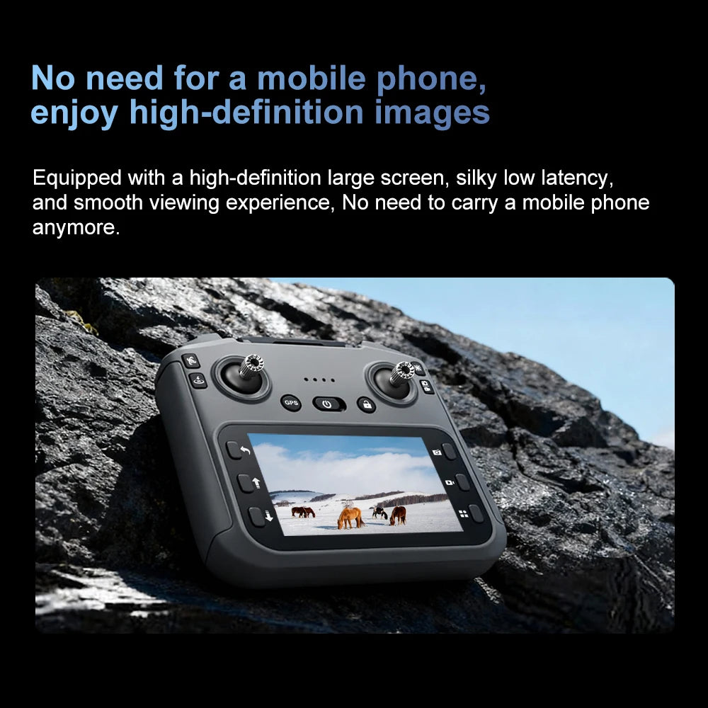 V916MAX GPS Return Drone 5G 8K HD 4K Dual Camera Dron Remote with Screen Laser Obstacle Avoidance Drone RC Toys Gifts FPV