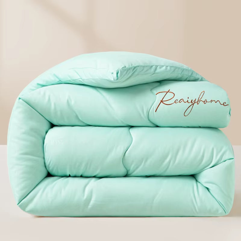 Luxury Quilted Winter Comforter – Soft Fluffy Thick Duvet Blanket