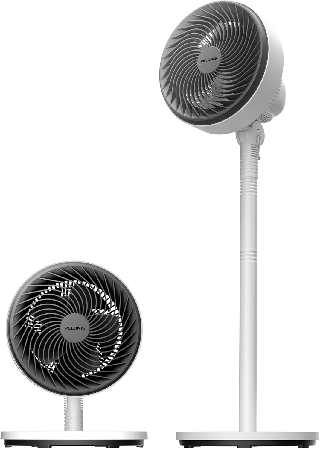 Modern Home 7-Inch Pedestal Air Circulator Quiet Pedestal Fan for Bedroom