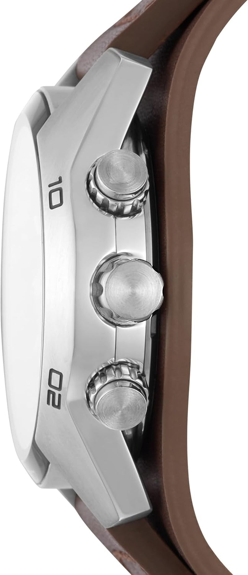 Modern Mens Business Leather Chronograph Watch