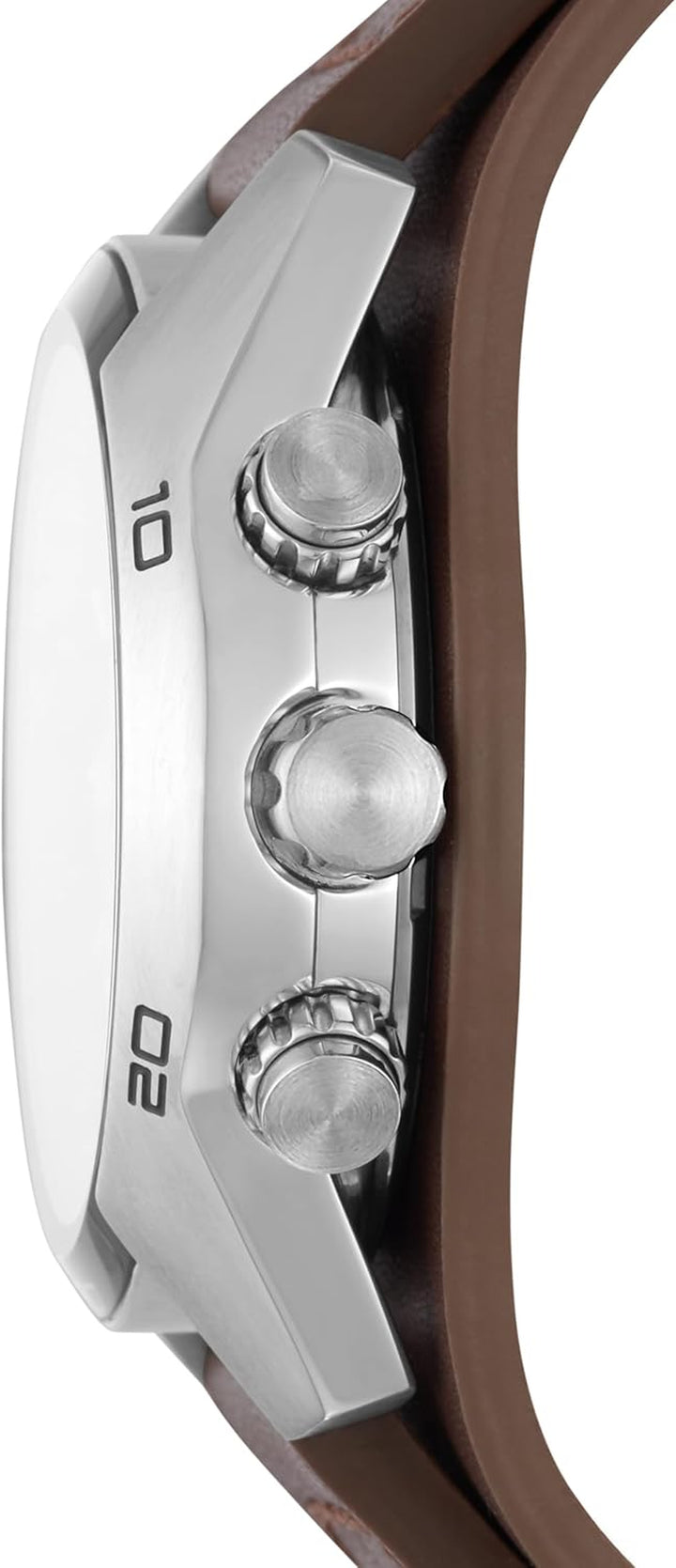 Modern Mens Business Leather Chronograph Watch