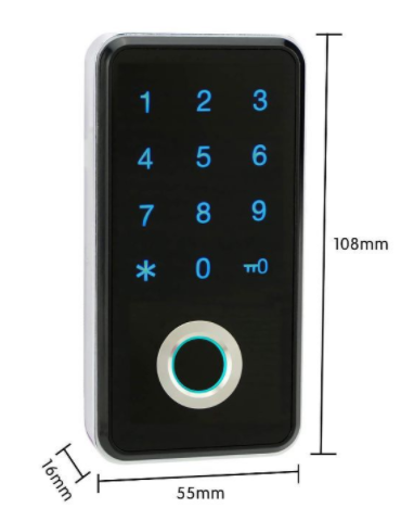 Locker fingerprint password cabinet lock