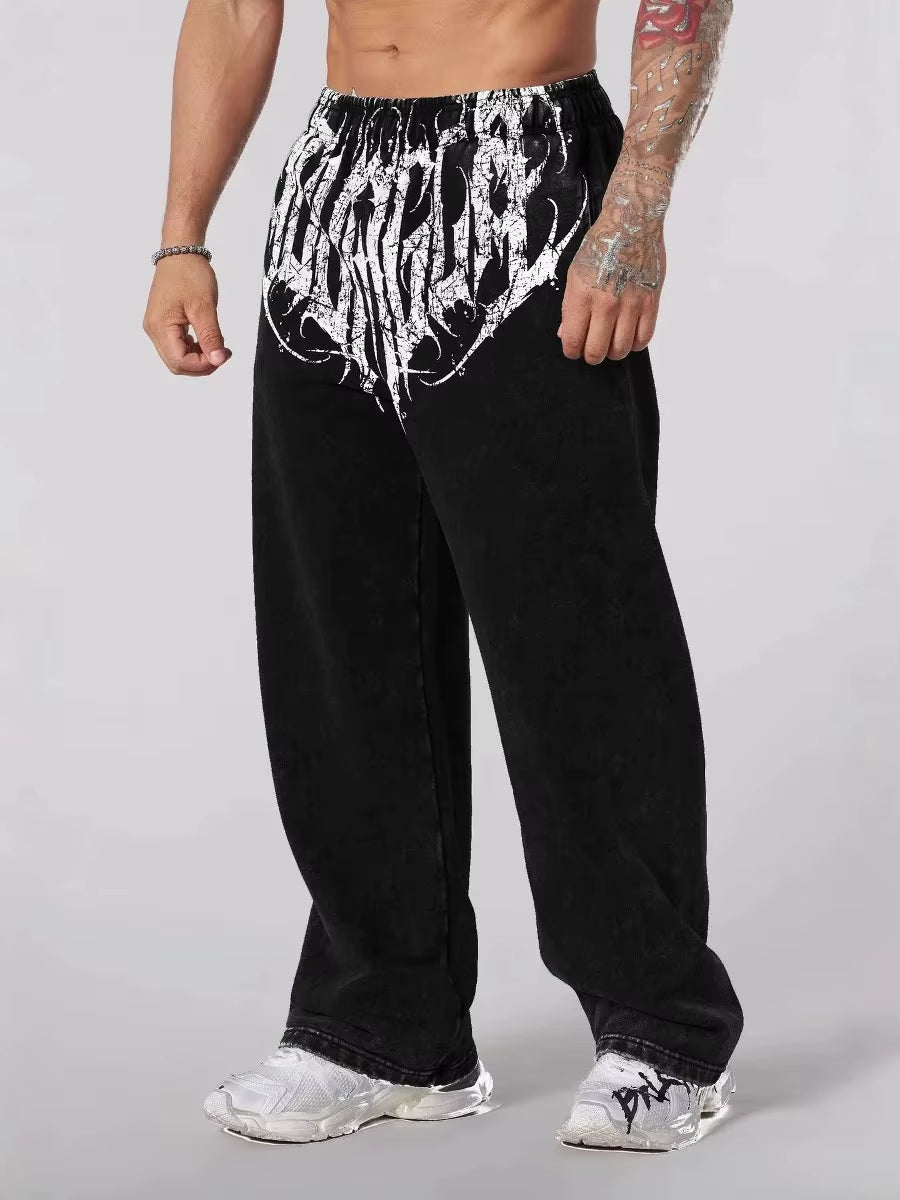 New Men's Vintage Streetwear Design Pants