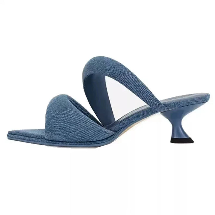 New Pointed Toe High Heel Sandals for Women Outdoor Dress Shoes