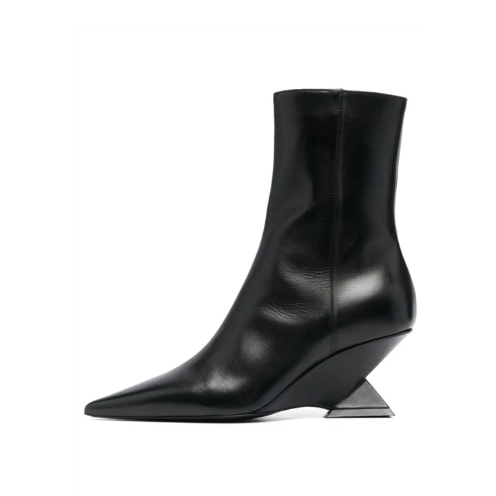 Women’s Wedge High Heel Ankle Boots