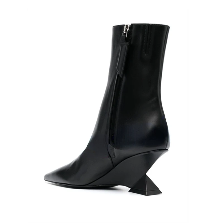 Women’s Wedge High Heel Ankle Boots