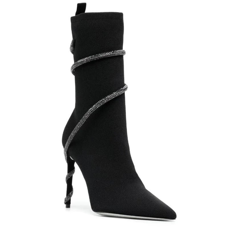 New Mid-Calf Boots for Women Winter Fashion Boots