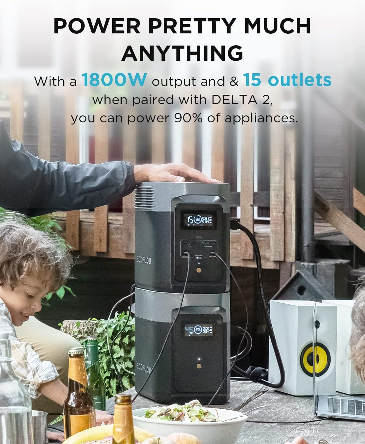 New Smart Extra Battery for Power Station Solar Enabled