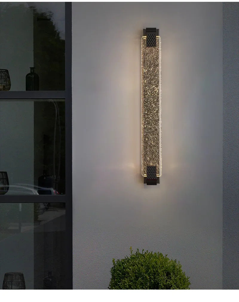 Modern Luxury Crystal Wall Lamp Bedroom Bedside Corridor Lights