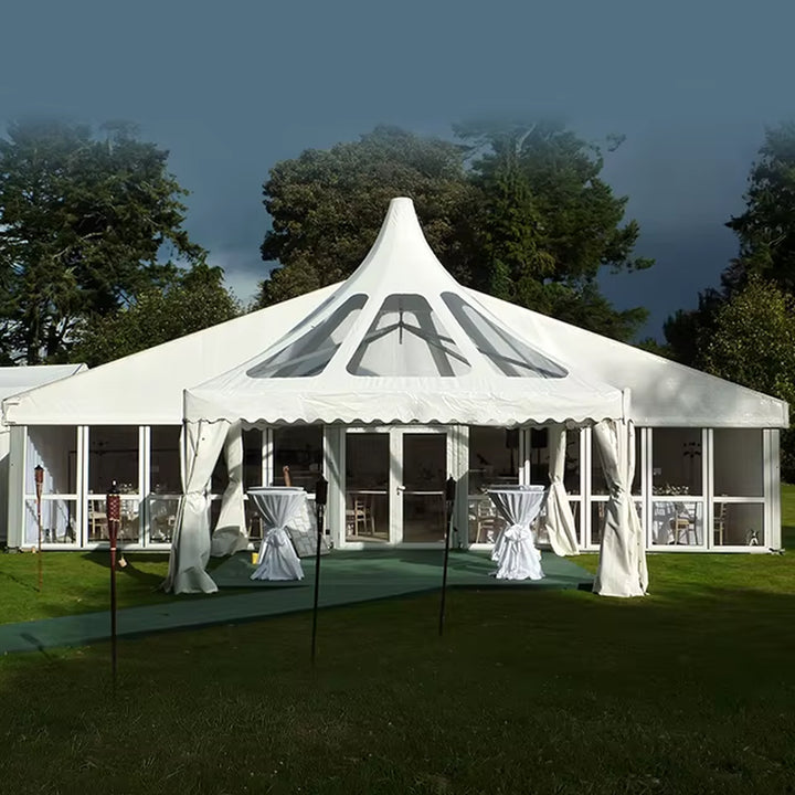 High Quality Professional Outdoor Party Tent Outdoor Activities Combination Canopy House for Events