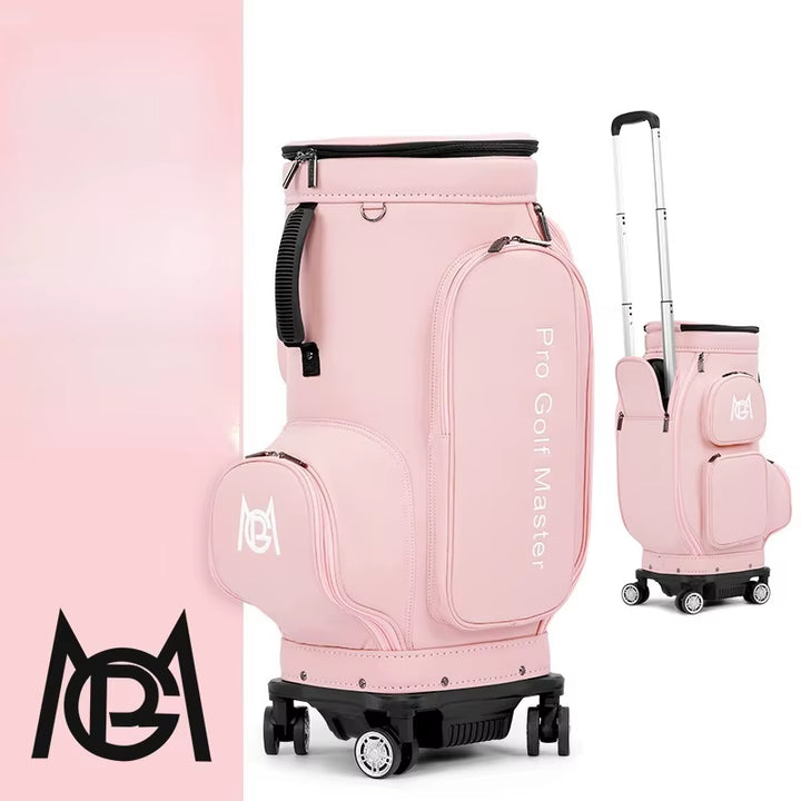 Women Golf Bags Four-Wheel Aviation Travel Lightweight Portable Bag
