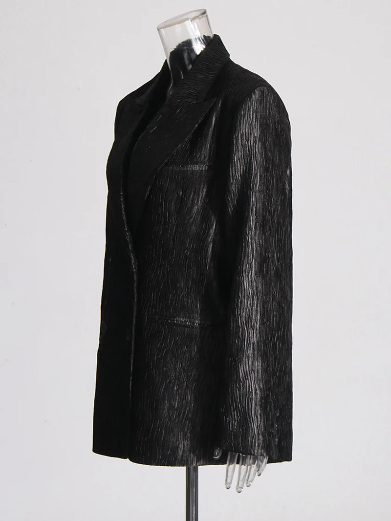 Modern Women Business Casual Blazers Vintage Fashion 