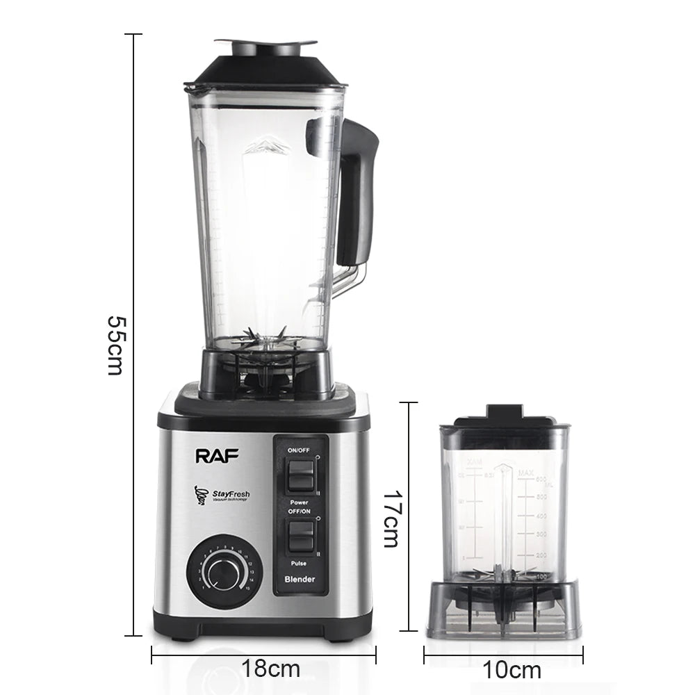 New 2-in-1 Home Commercial 3L Blender Machine – Heavy Duty Milkshake & Smoothie Blender