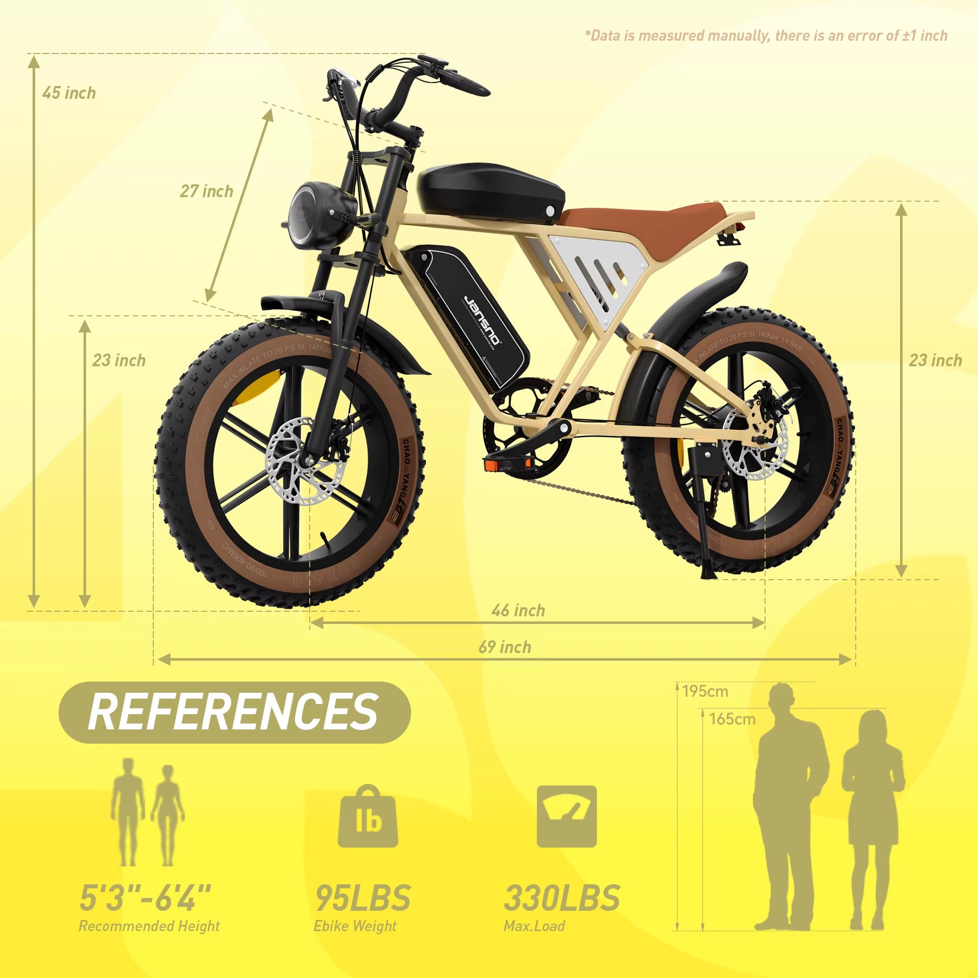 Premium Adult Electric Bike 750W City Dual Battery Mountain Ride
