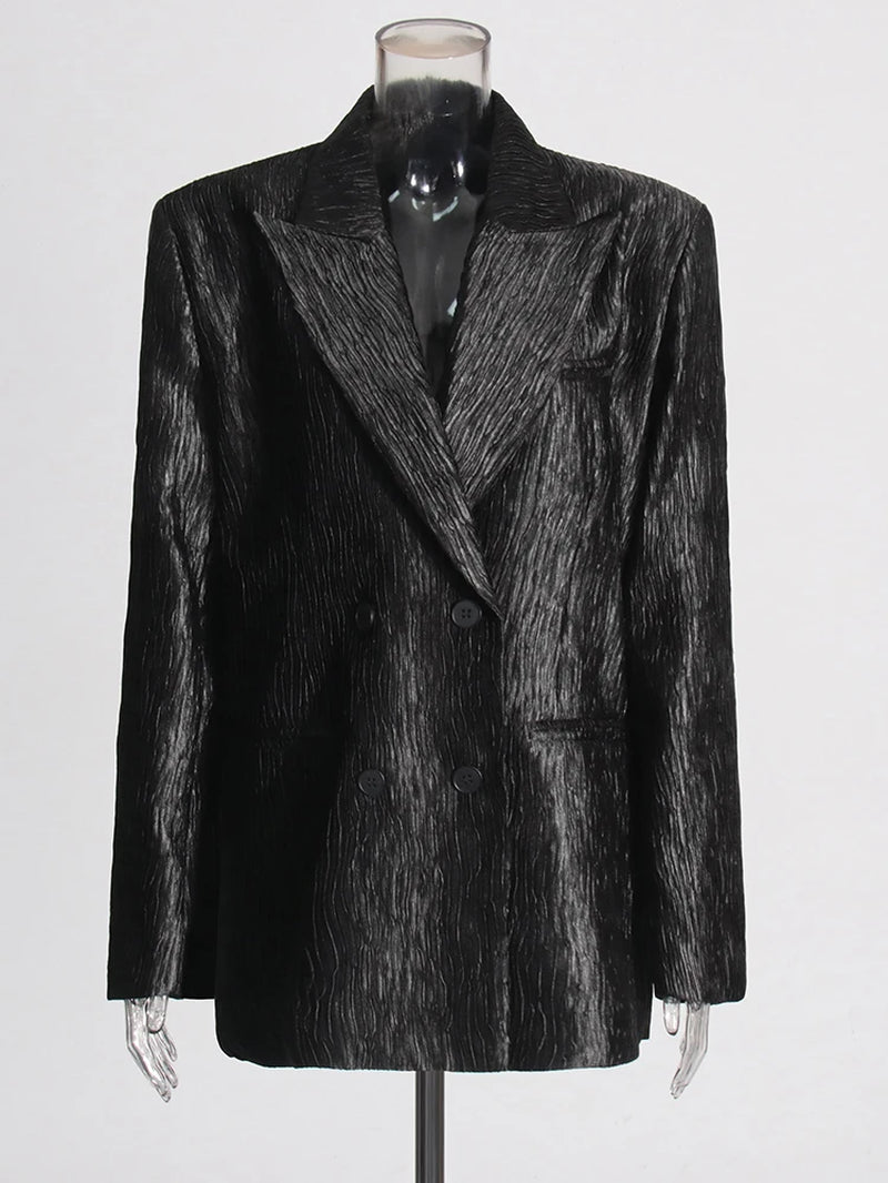 Modern Women Business Casual Blazers Vintage Fashion 