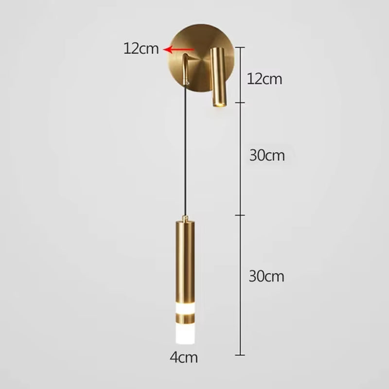 Nordic Bedroom Decoration Wall Lamp Luxury LED Modern lights