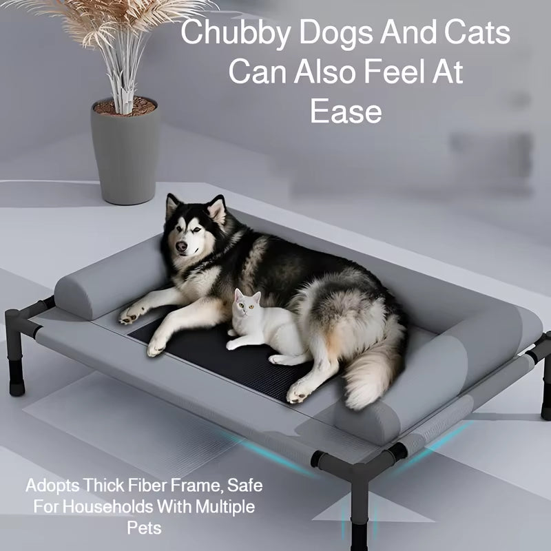 Modern Moisture-Removable/Washable Off-The-Ground Dog Pet Bed 