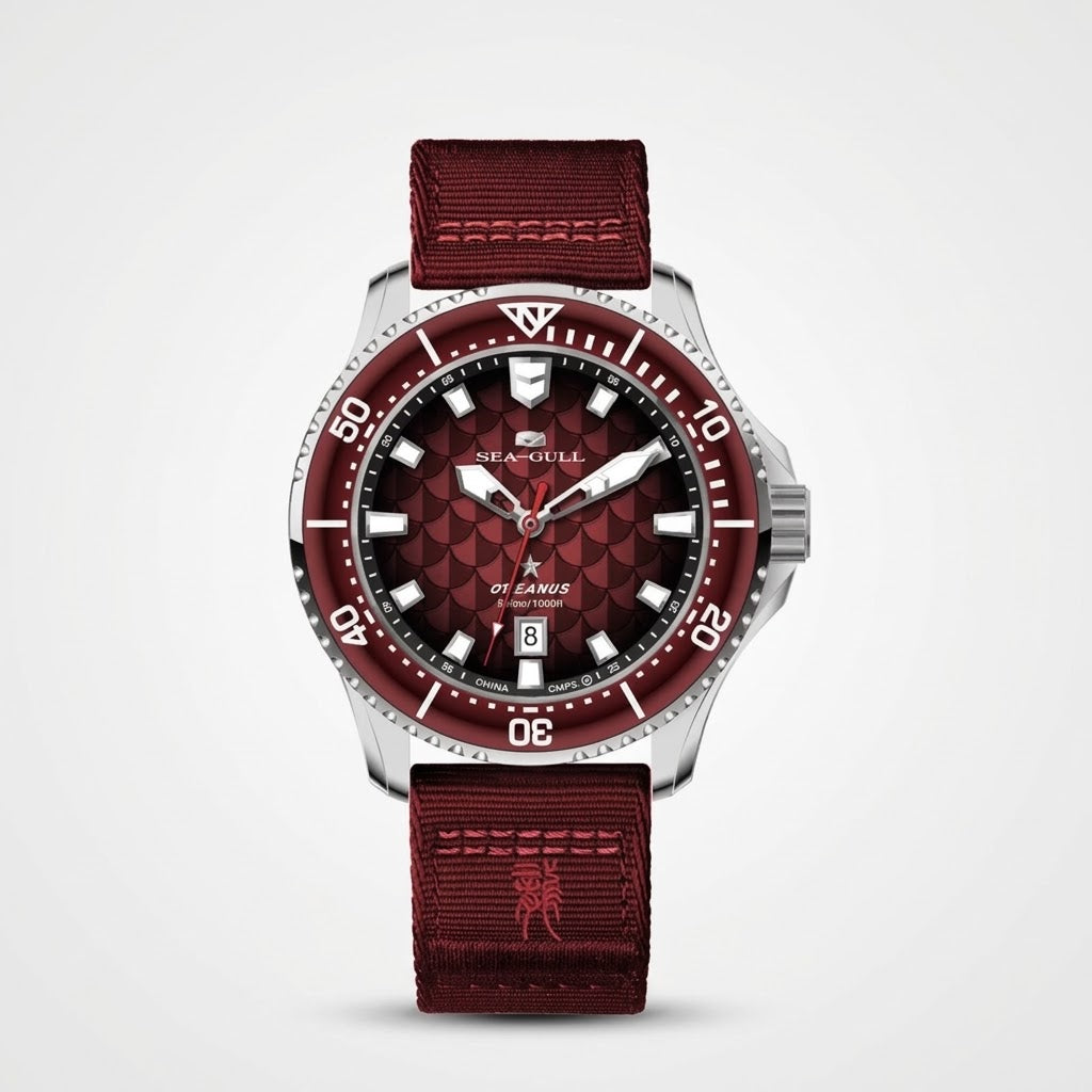 Premium Seagull Dragon King Automatic Diving Watch – 300M Waterproof Luxury