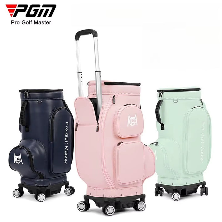 Women Golf Bags Four-Wheel Aviation Travel Lightweight Portable Bag
