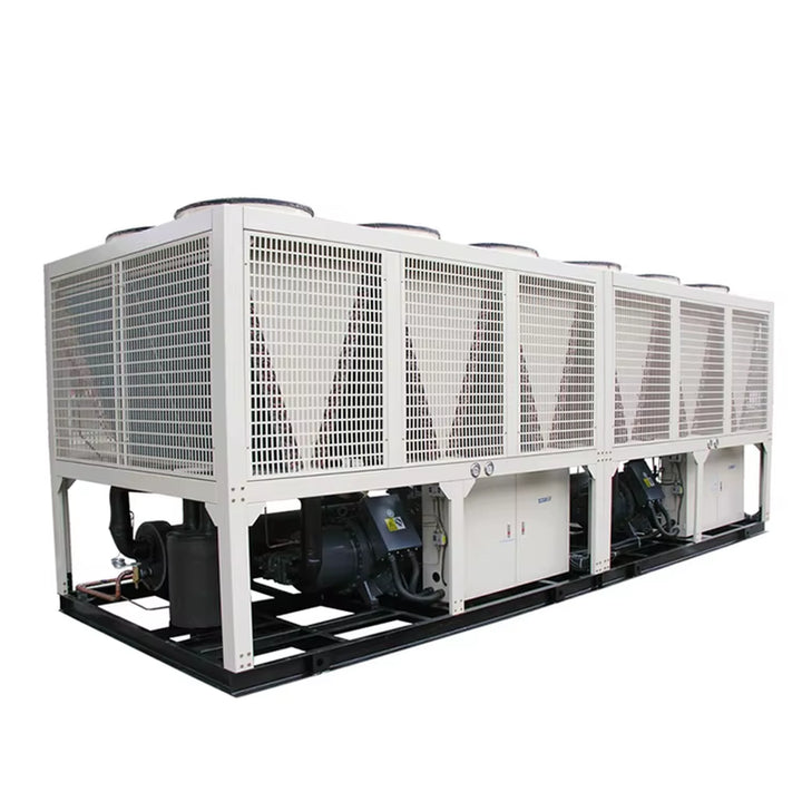 50Tr 100 Ton 200 Ton Air Cooled Screw Water Chiller 150KW 300 KW 500KW 600KW Chiller Cheap Price